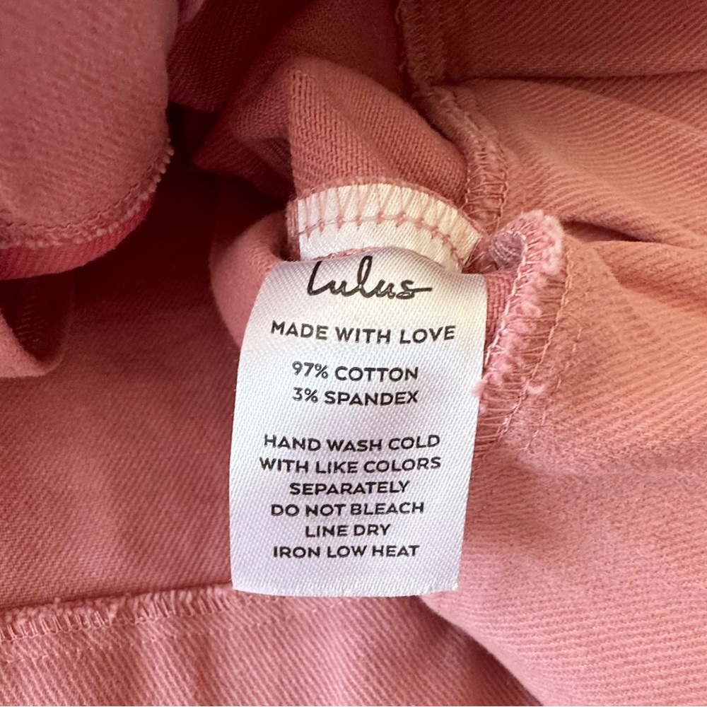 Lulu’s Chilling With You Rose Pink Bomber Jacket | LARGE NWT - Picture 10 of 11